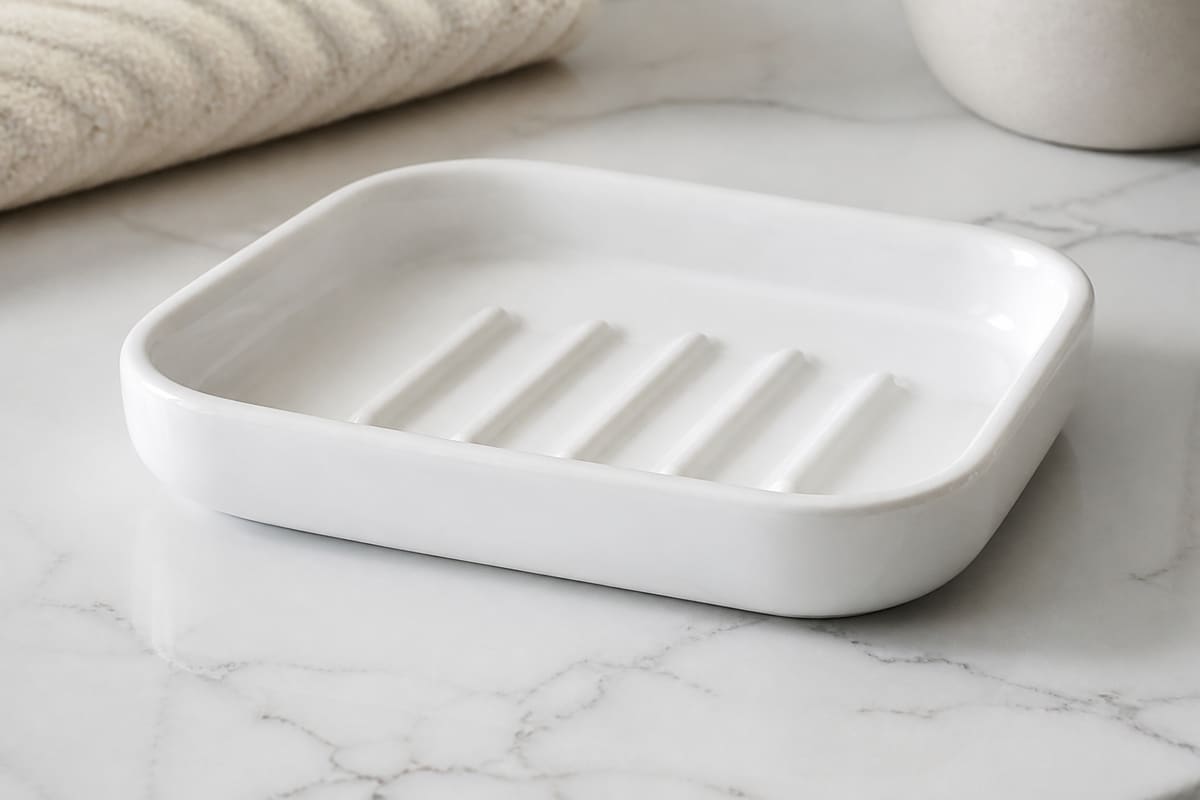 Bathroom soap dish