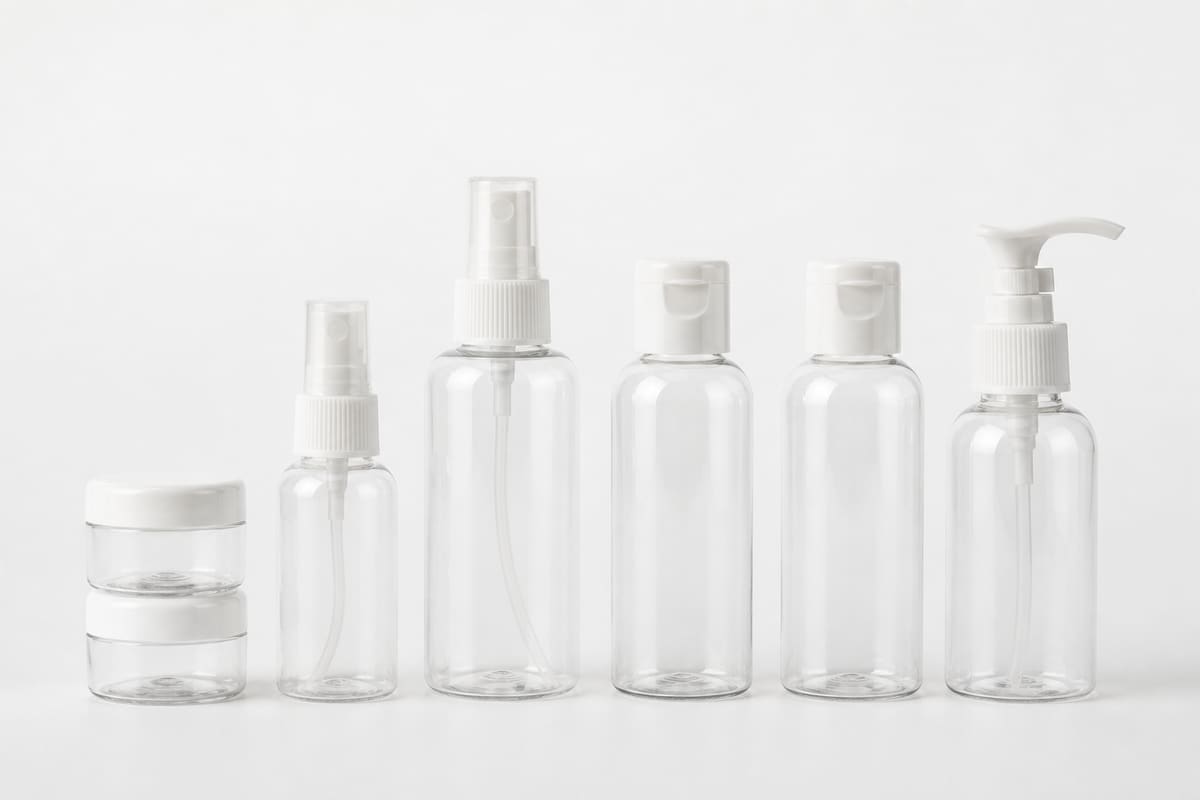 Travel bottle set